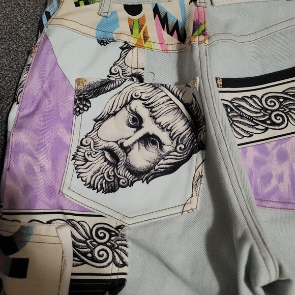 🌟Host Pick🌟Gianni Versace Blue DenimJeans size 26 - Picture 2 of 12